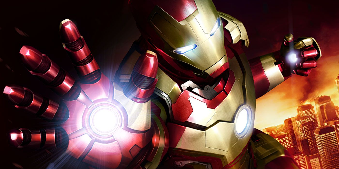 Image of Iron Man in an official game