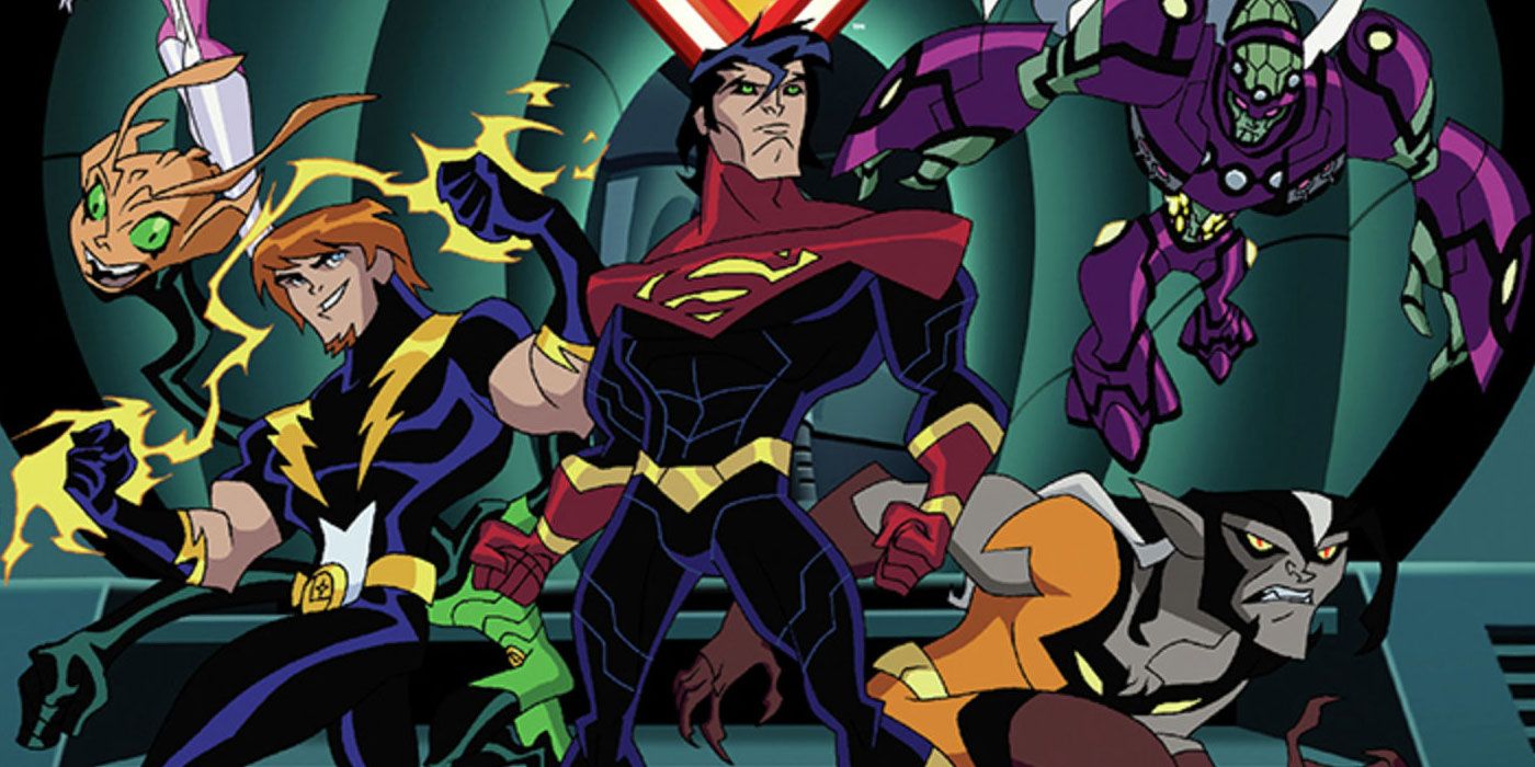 The second season of Legion of Super-Heroes with Superman-X