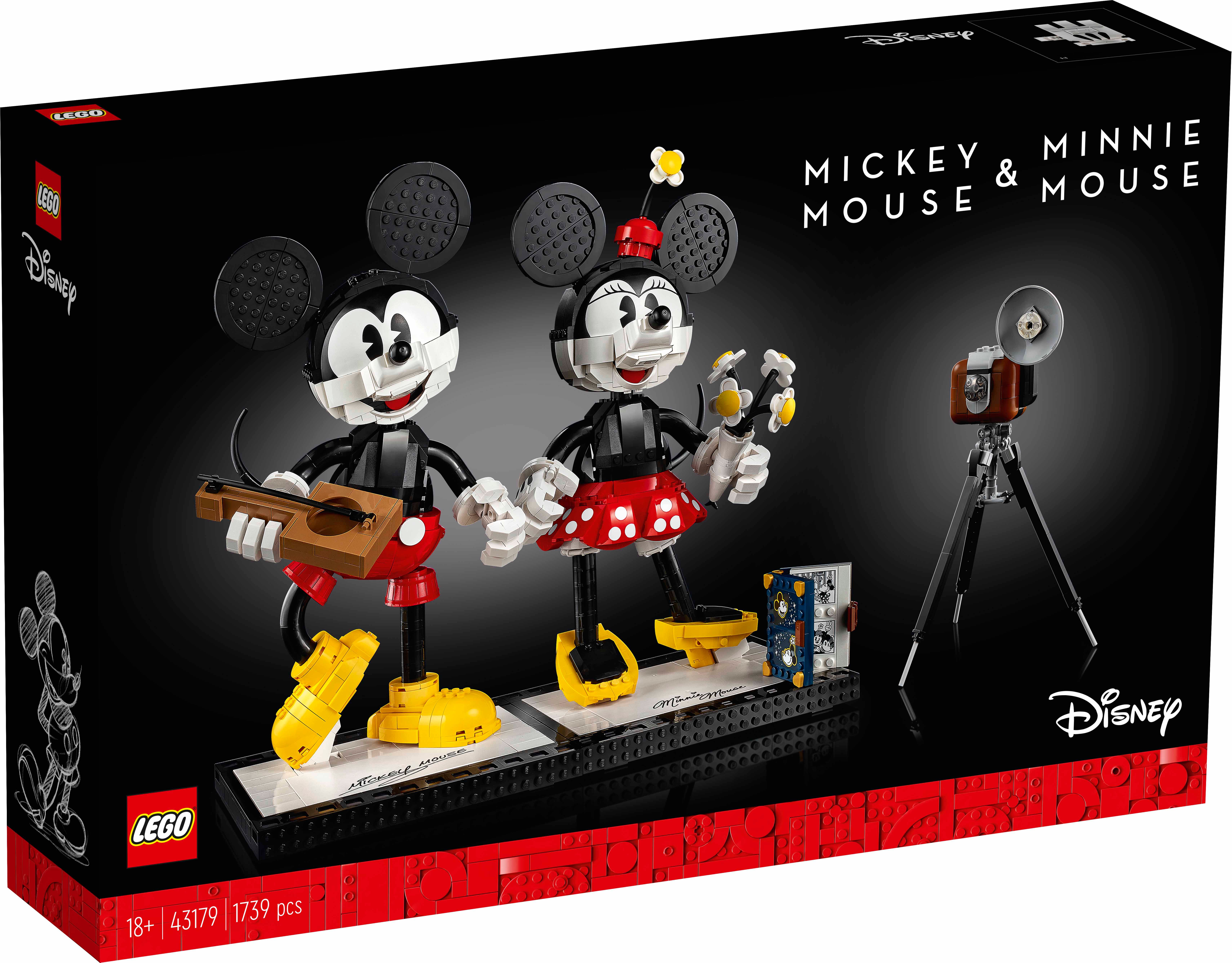 LEGO Debuts Buildable Disney Mickey and Minnie Mouse Playset