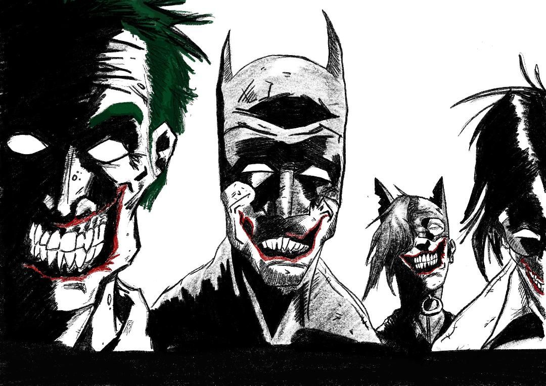 Line It Is Drawn Joker Through The Decades Cbr