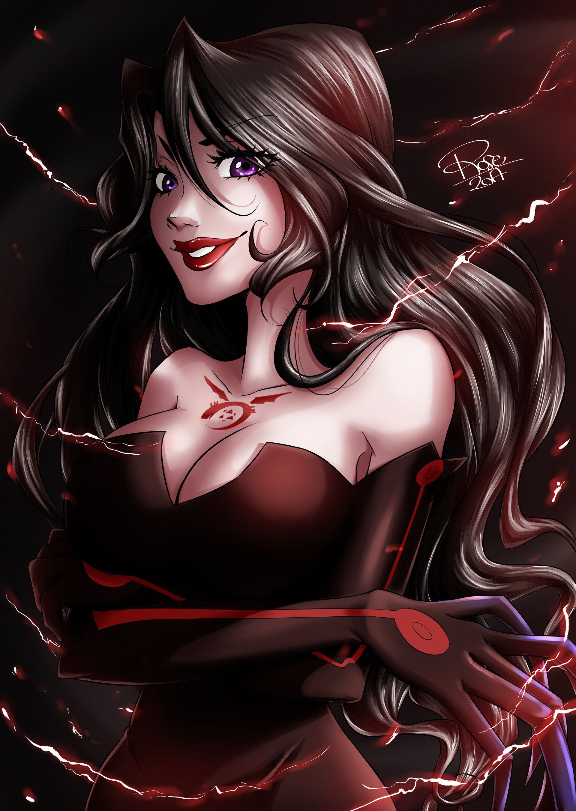 Fullmetal Alchemist: 10 Outstanding Fan Art Pieces of Lust the Homunculus