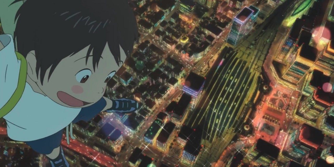 Kun looks out over the city in Mirai