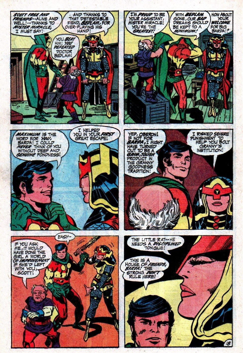 Was Big Barda Originally Not Going to be Part of the New Gods?