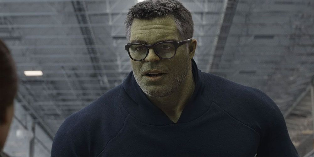 Hulk In Endgame With Banner's Mind