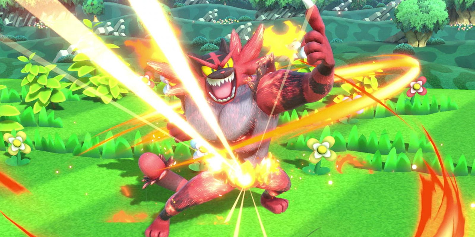 The Ultimate Incineroar  from Nintendo's Super Smash Bros