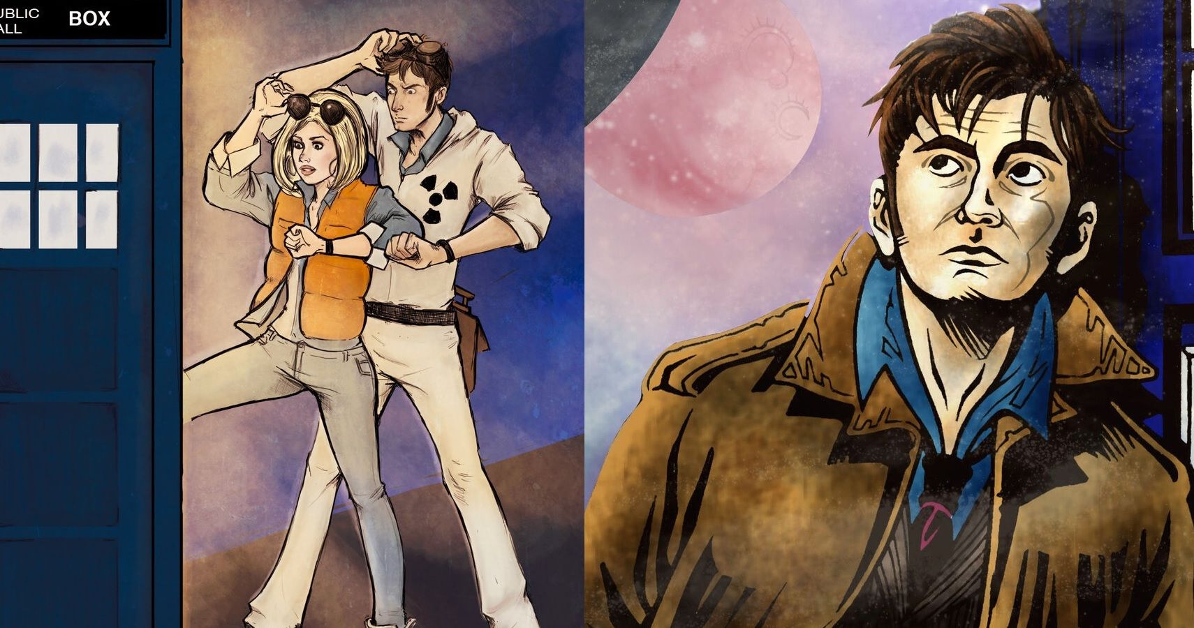 Doctor Who The 10 Best Tenth Doctor Fan Art Pictures In The Universe