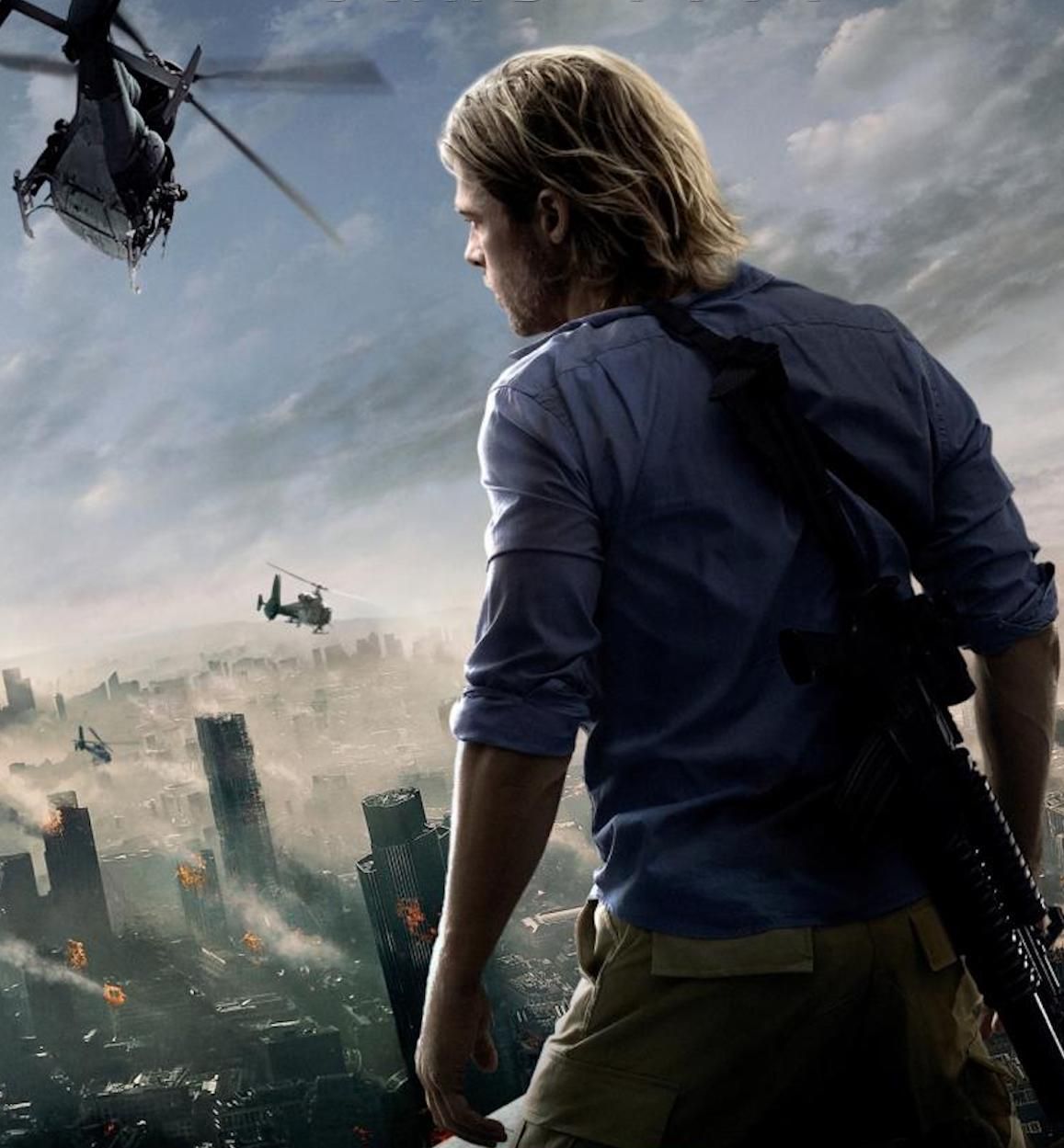 Brad Pitt poster for World War Z movie