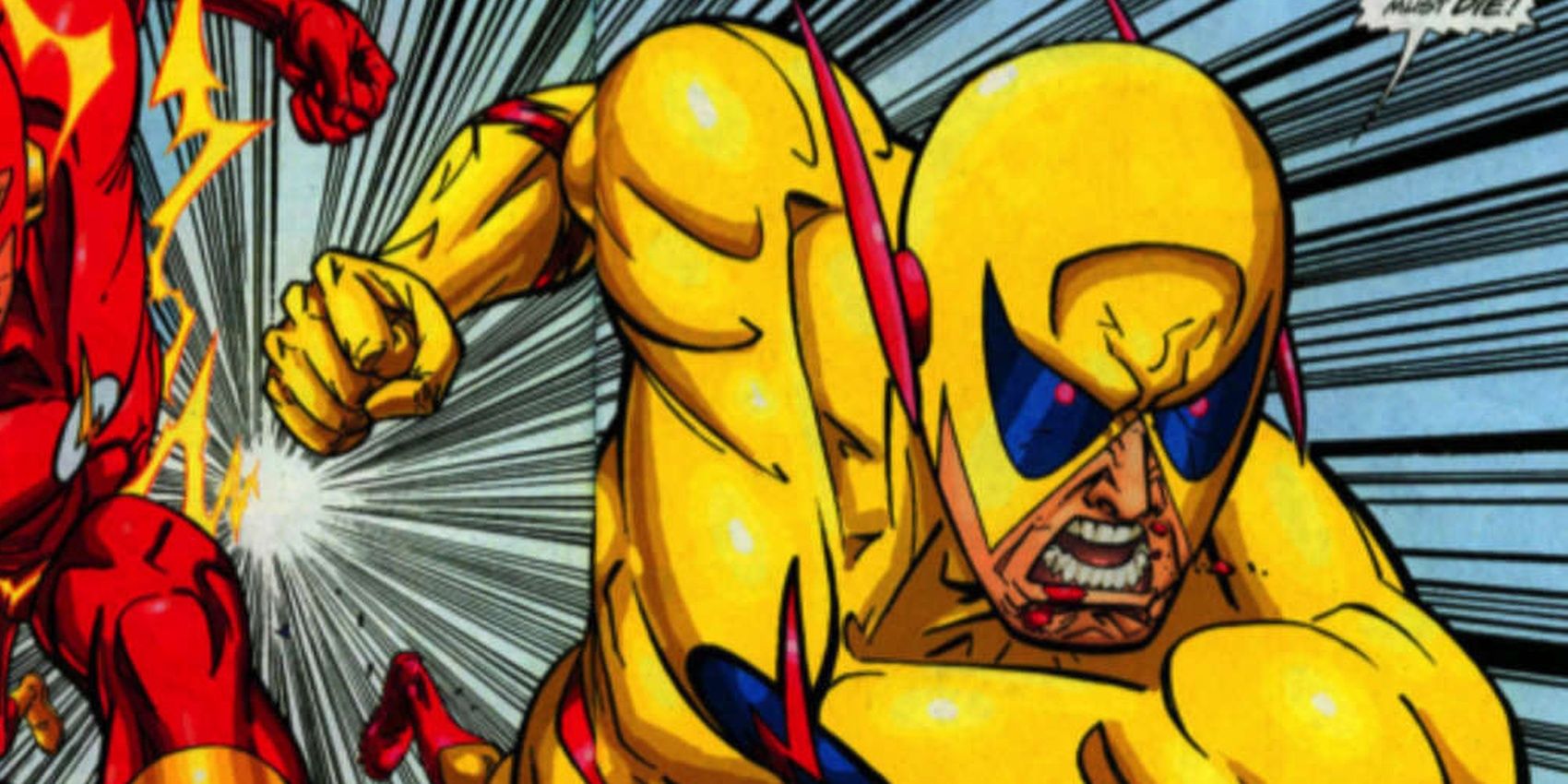 Zoom races the Flash in DC Comics