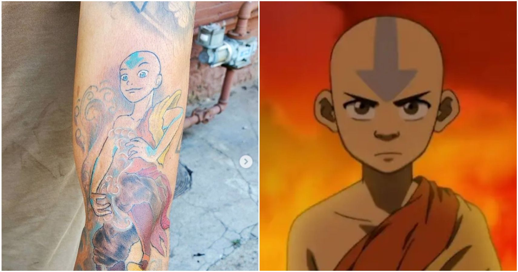 Avatar The Last Airbender 10 Aang Tattoos You Have To See 9901