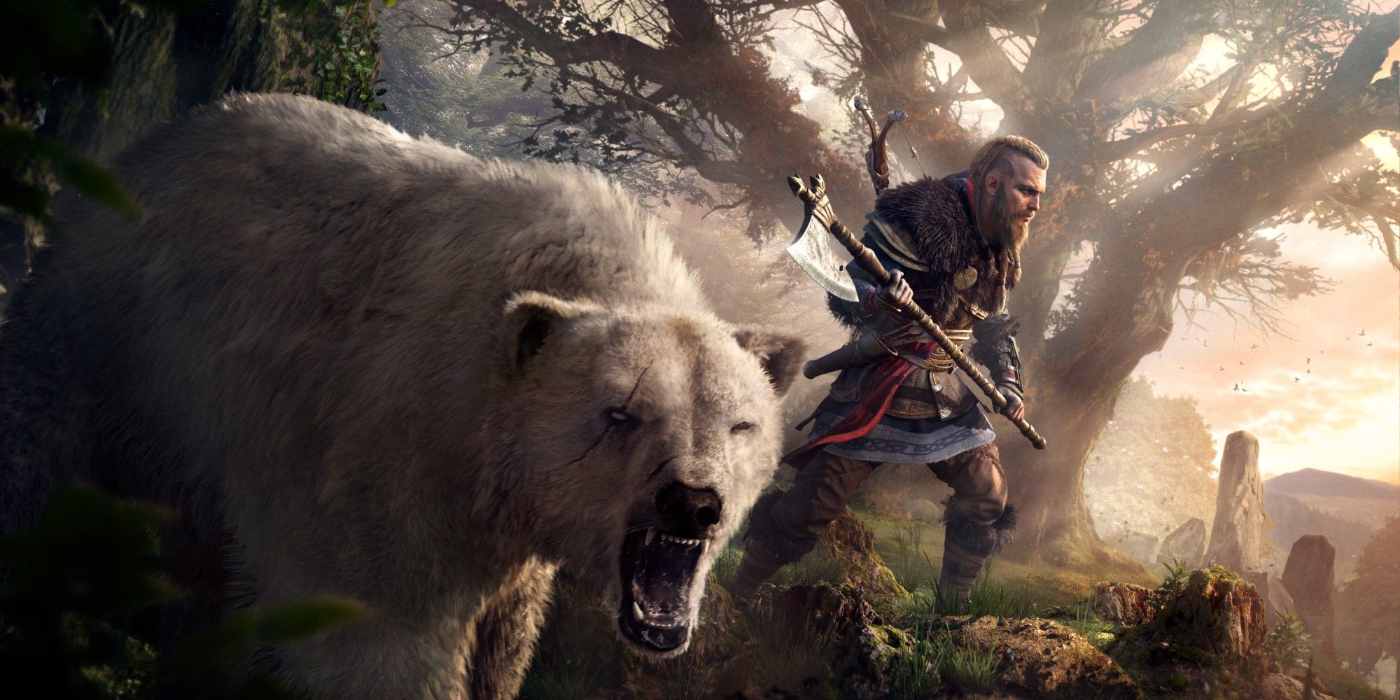 Assassin's Creed Valhalla Berserker With Bear