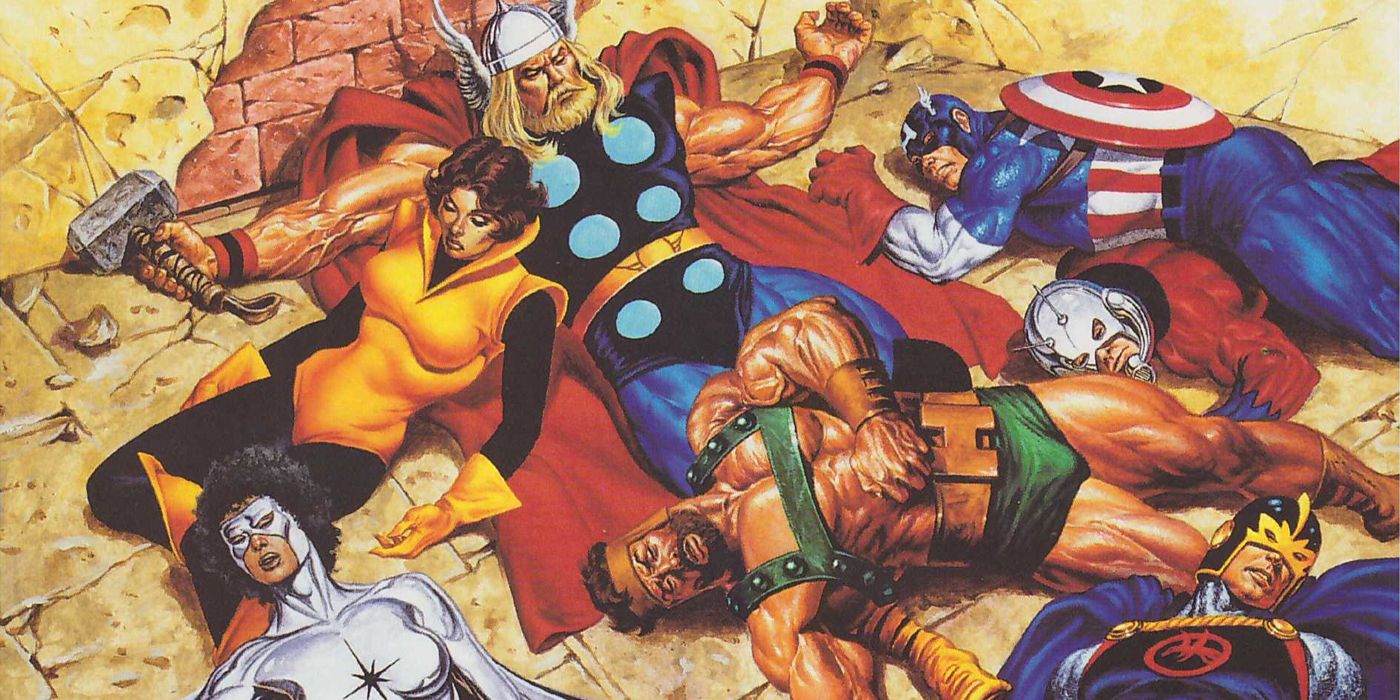 Avengers defeated during the Under Siege storyline