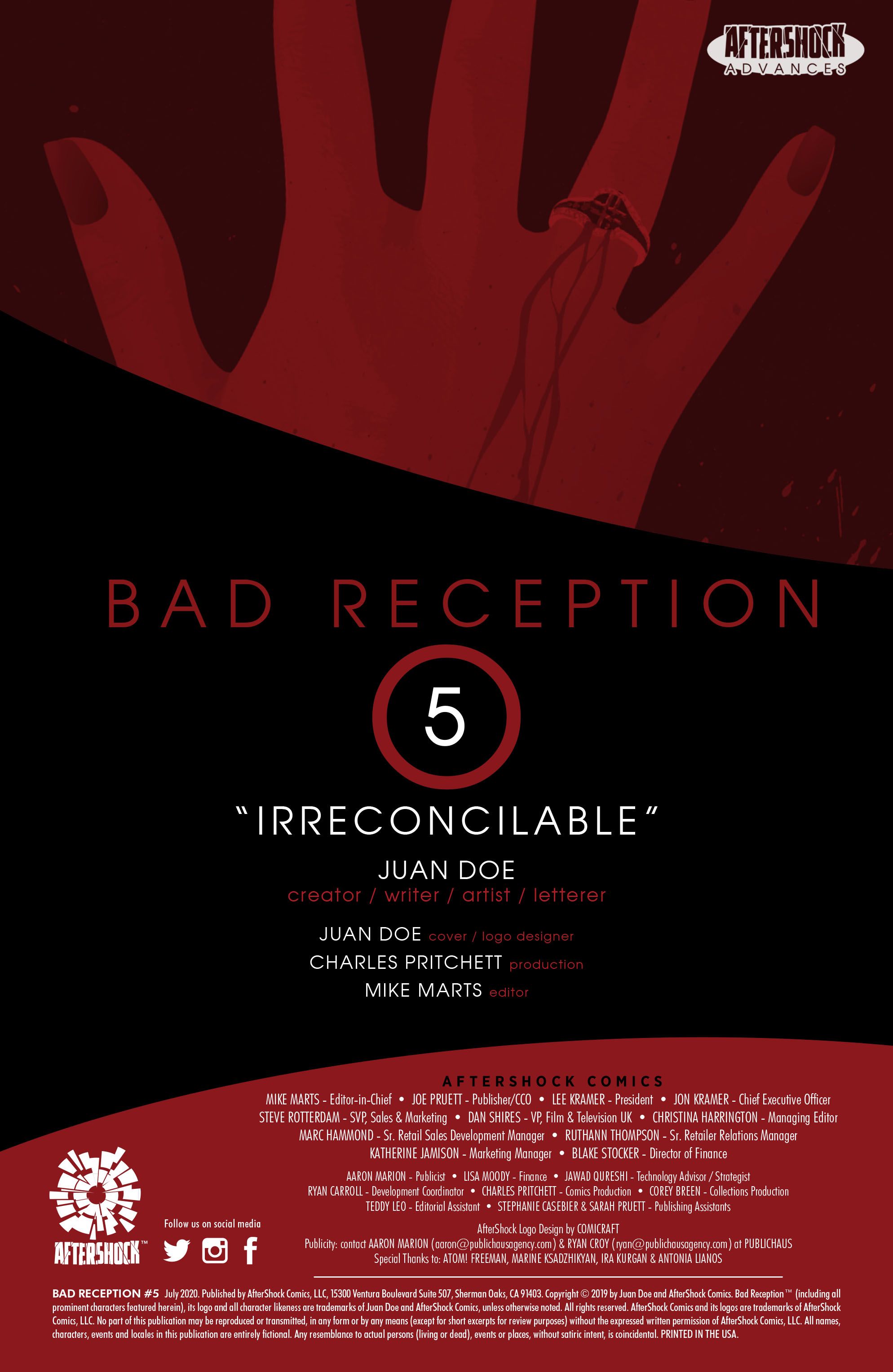 PREVIEW Bad Reception 5