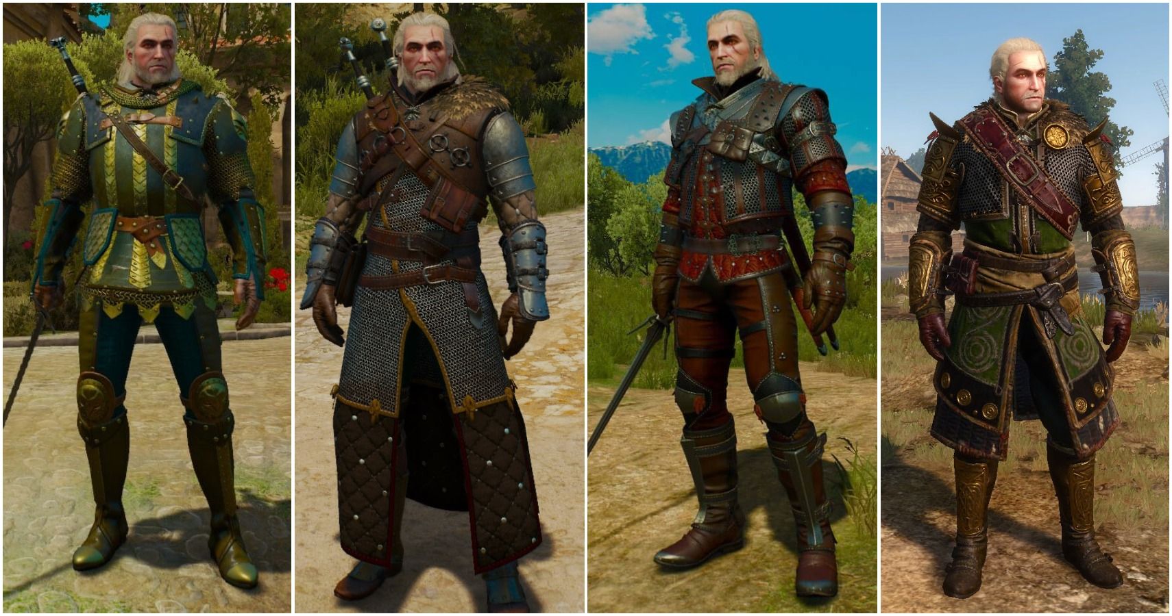 Witcher 3: 15 Armor Sets, Ranked