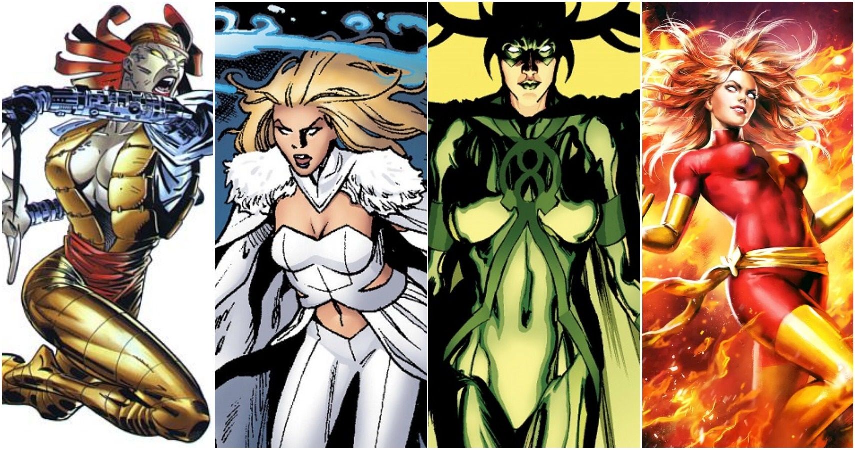 The Greatest Female Marvel Super Heroes, Top Marvel Women