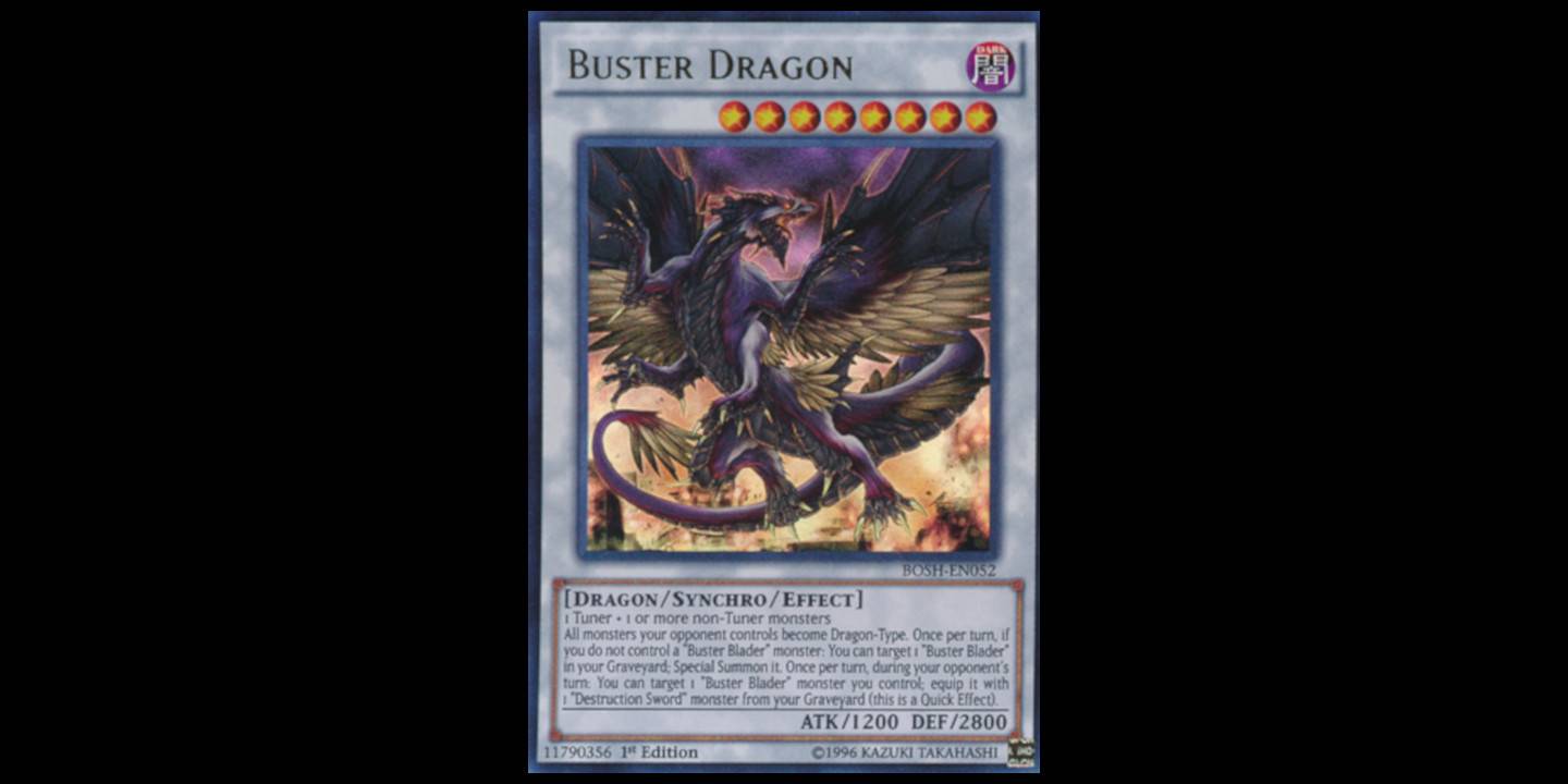 YuGiOh Buster Blader Deck – Buster Dragon, Whelp, Robot, Wizard – Near Mint Holo