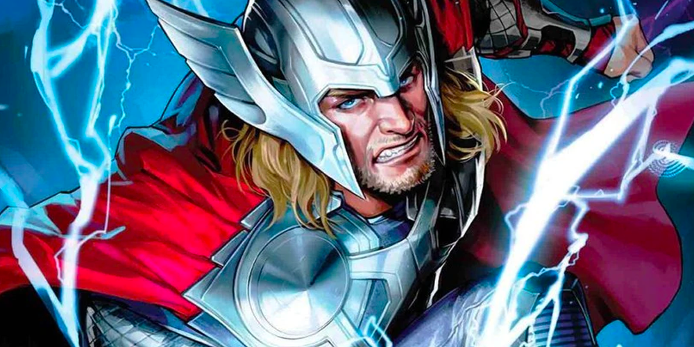 Thor wields lightning