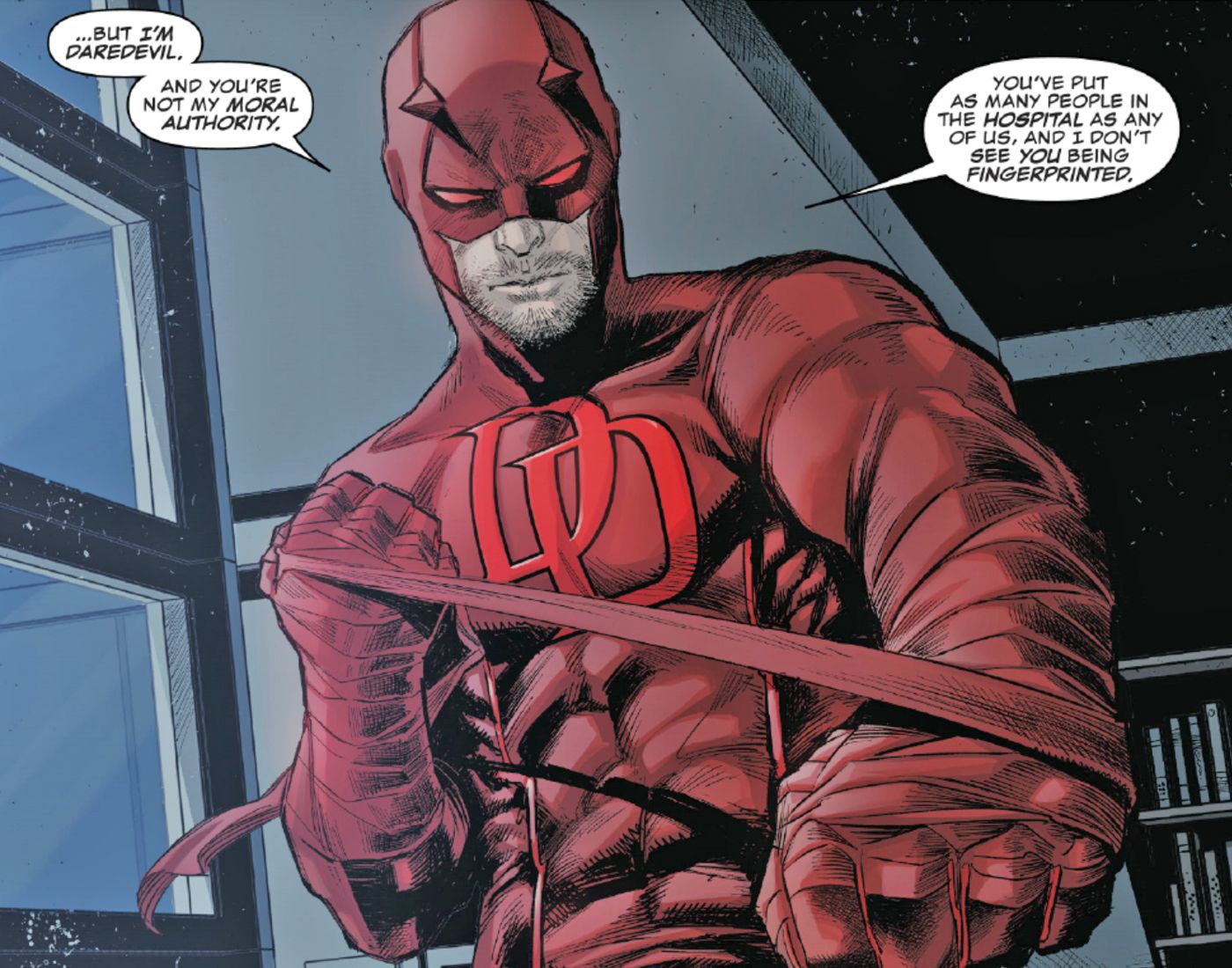 Daredevil Suits Up