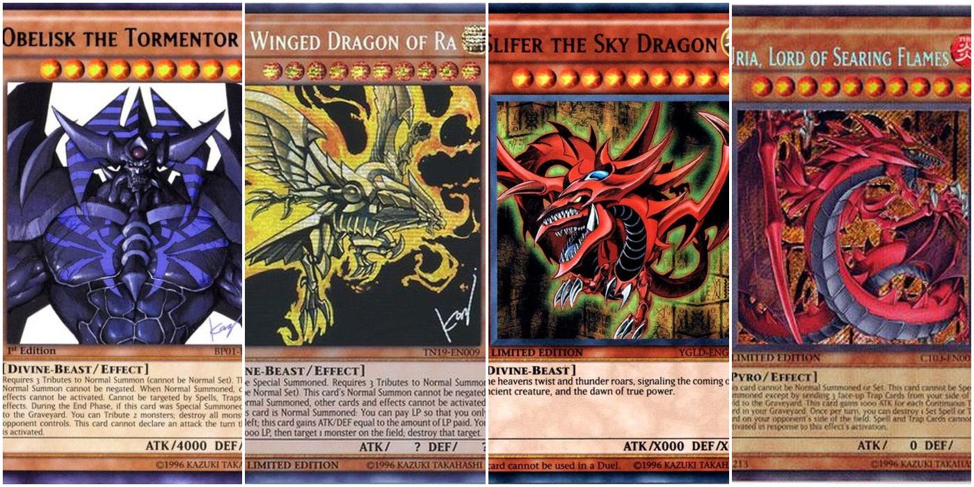 YuGiOh Card Review The Winged Dragon of Ra  Awesome Card Games