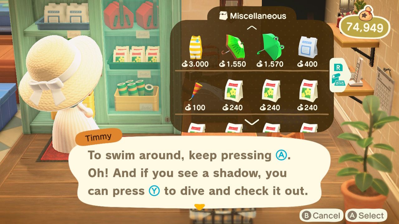 Animal Crossing: New Horizons - Complete Guide to Swimming & Diving
