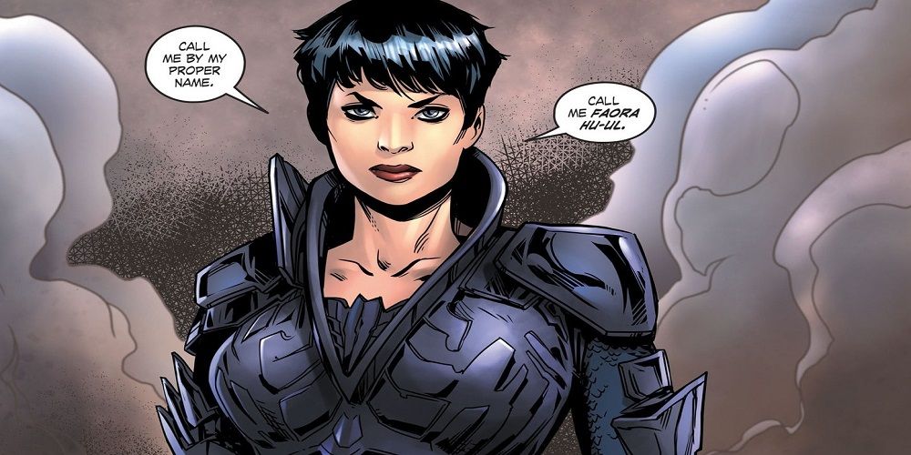 Faora Is Evenly Matched With Superman 