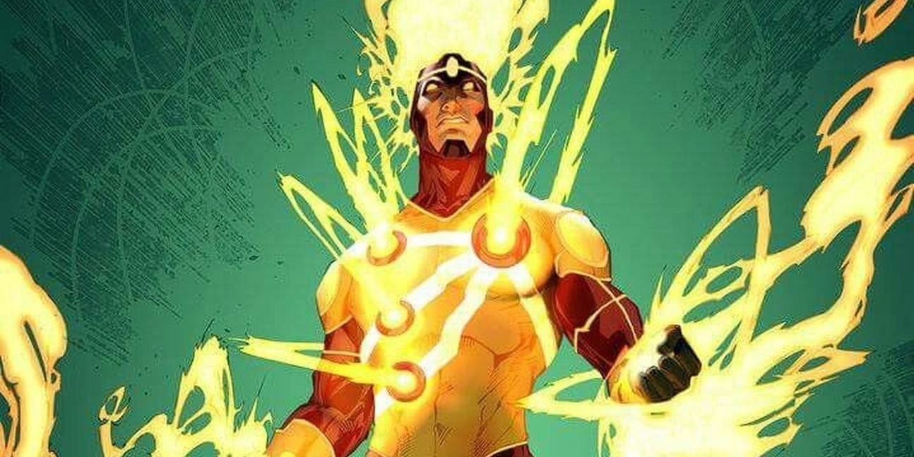 DC Comics' Firestorm releasing nuclear energy