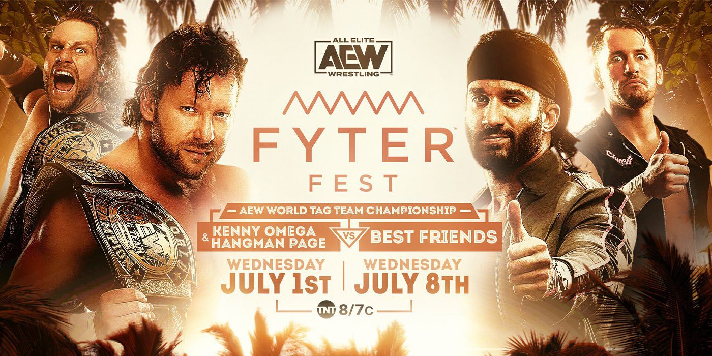 AEW Fyter Fest Revealed the Greatest Entrance in the History of Wrestling