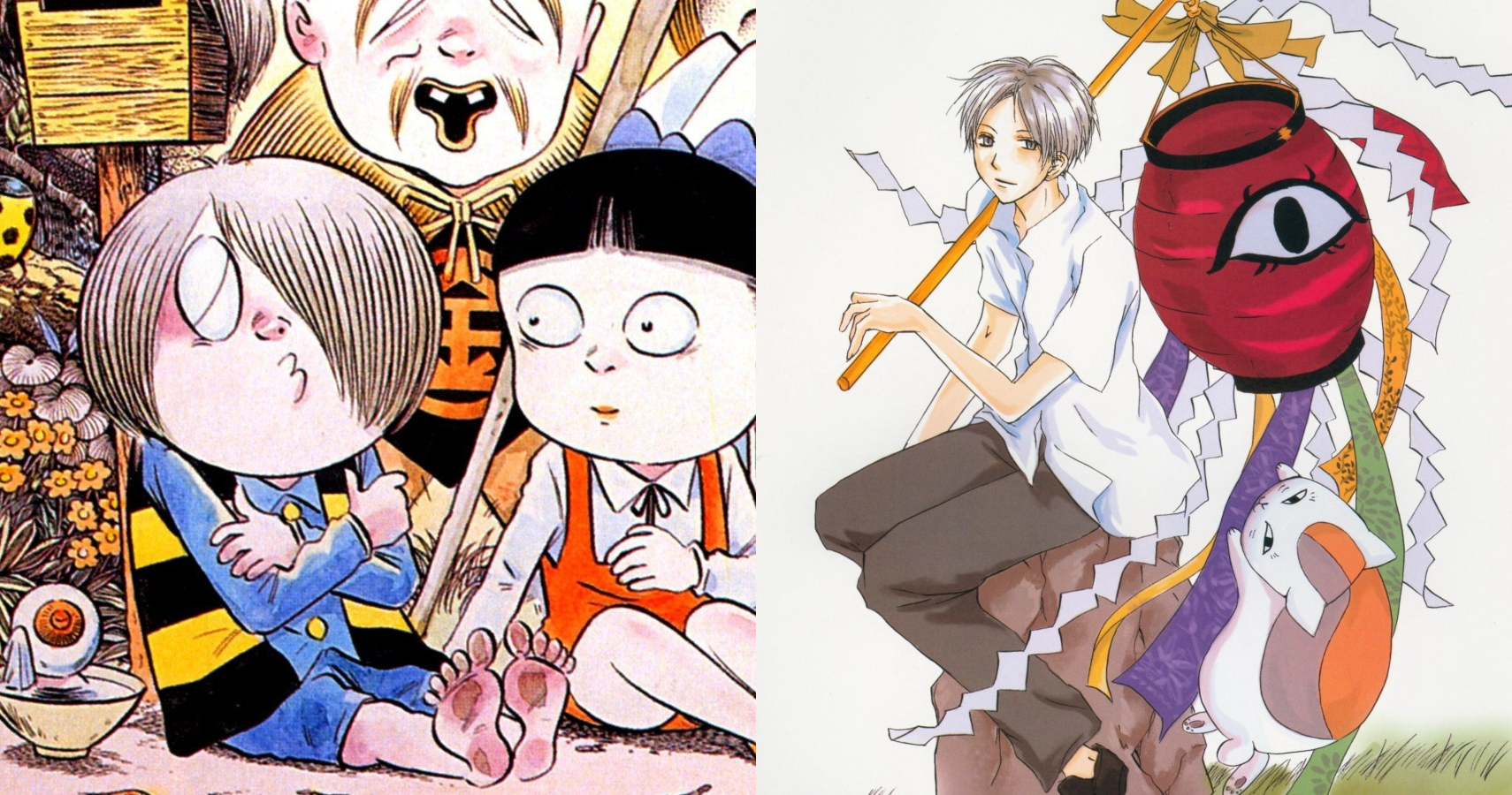 Many Shapes and Moods of Yokai Inhabit Manga