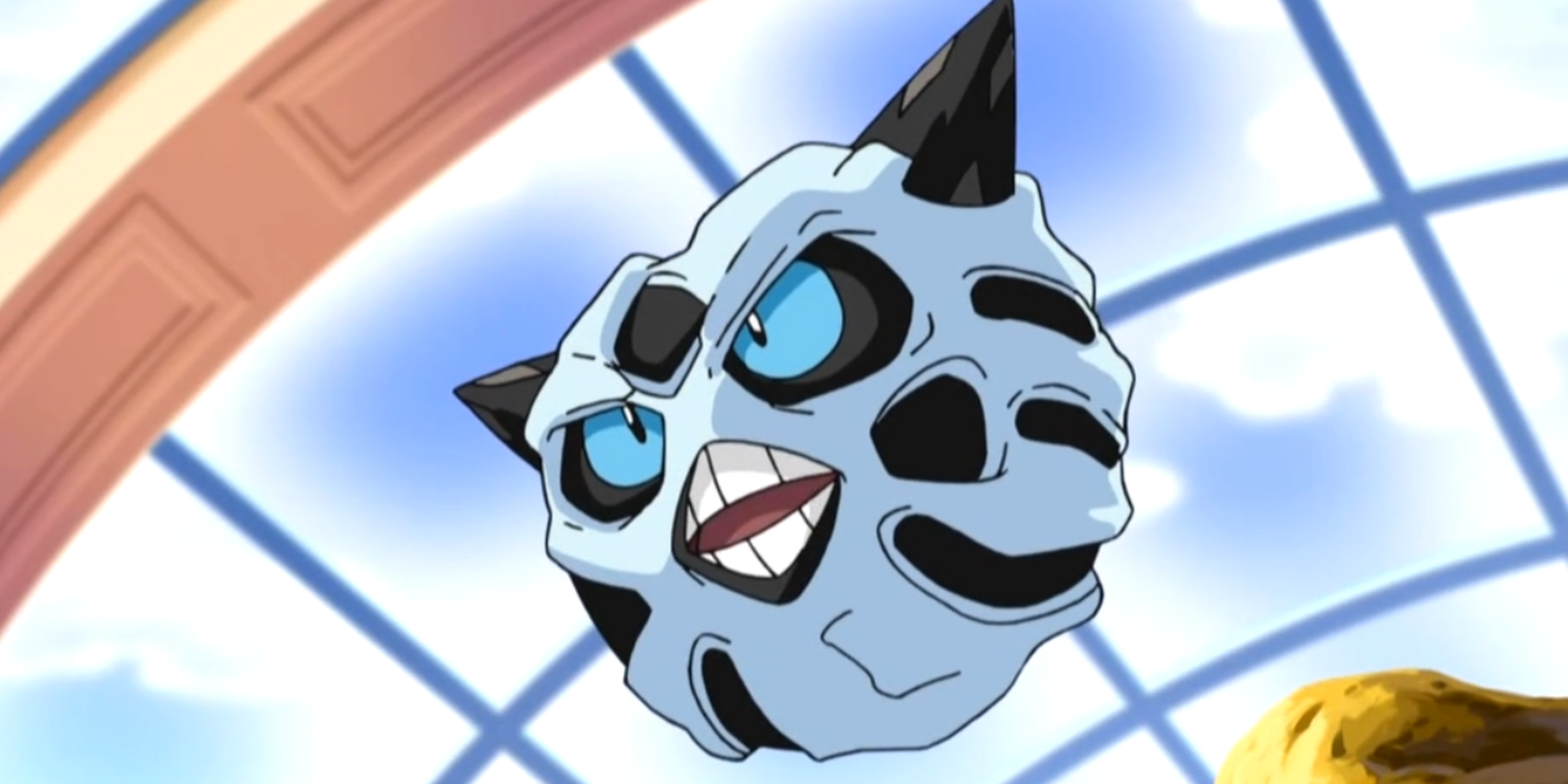 Glalie is battle ready in the Ever Grande Conference in the Pokemon anime