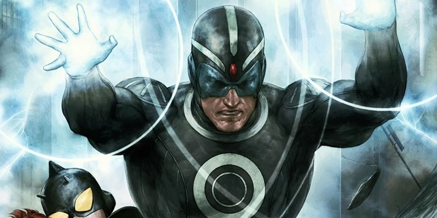 Marvel Comics' Havok using his powers on the cover of Planet X.