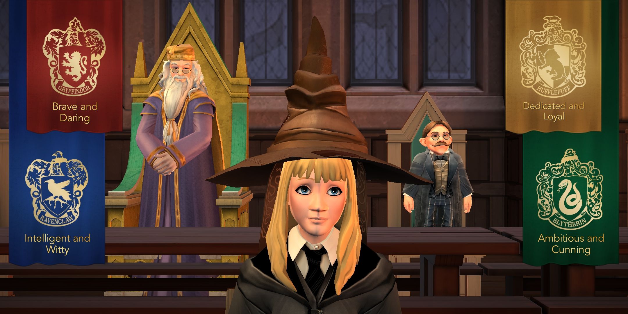 Harry Potter Hogwarts Mystery Character Sorting