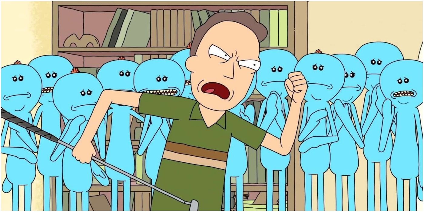 Jerry Smith With Mr. Meeseeks