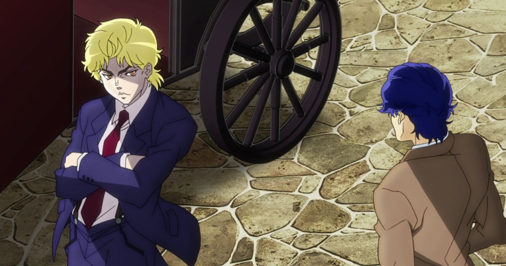 When you can't even reference anything outside of Phantom Blood
