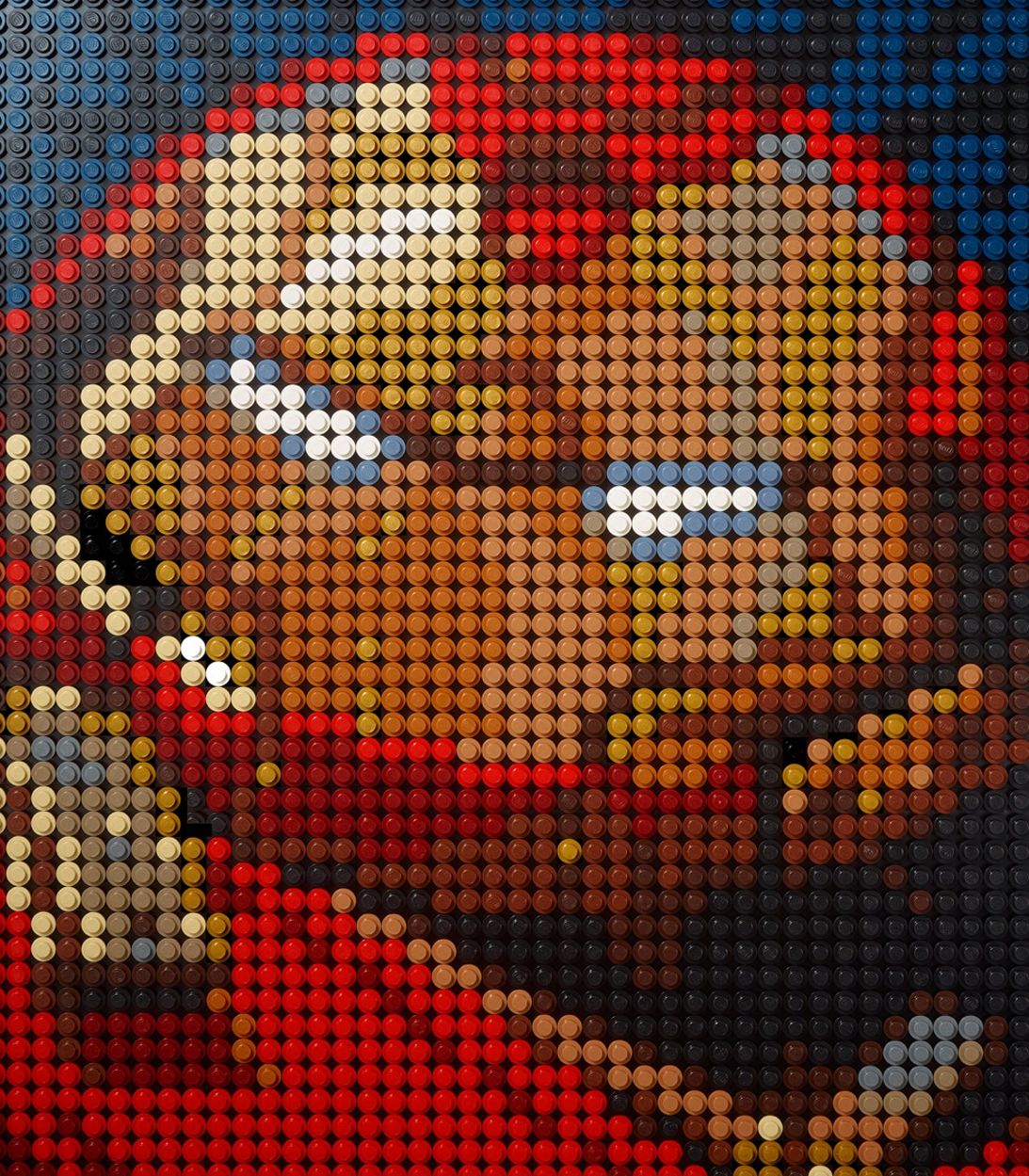 LEGO Art Iron Man Hulkbuster