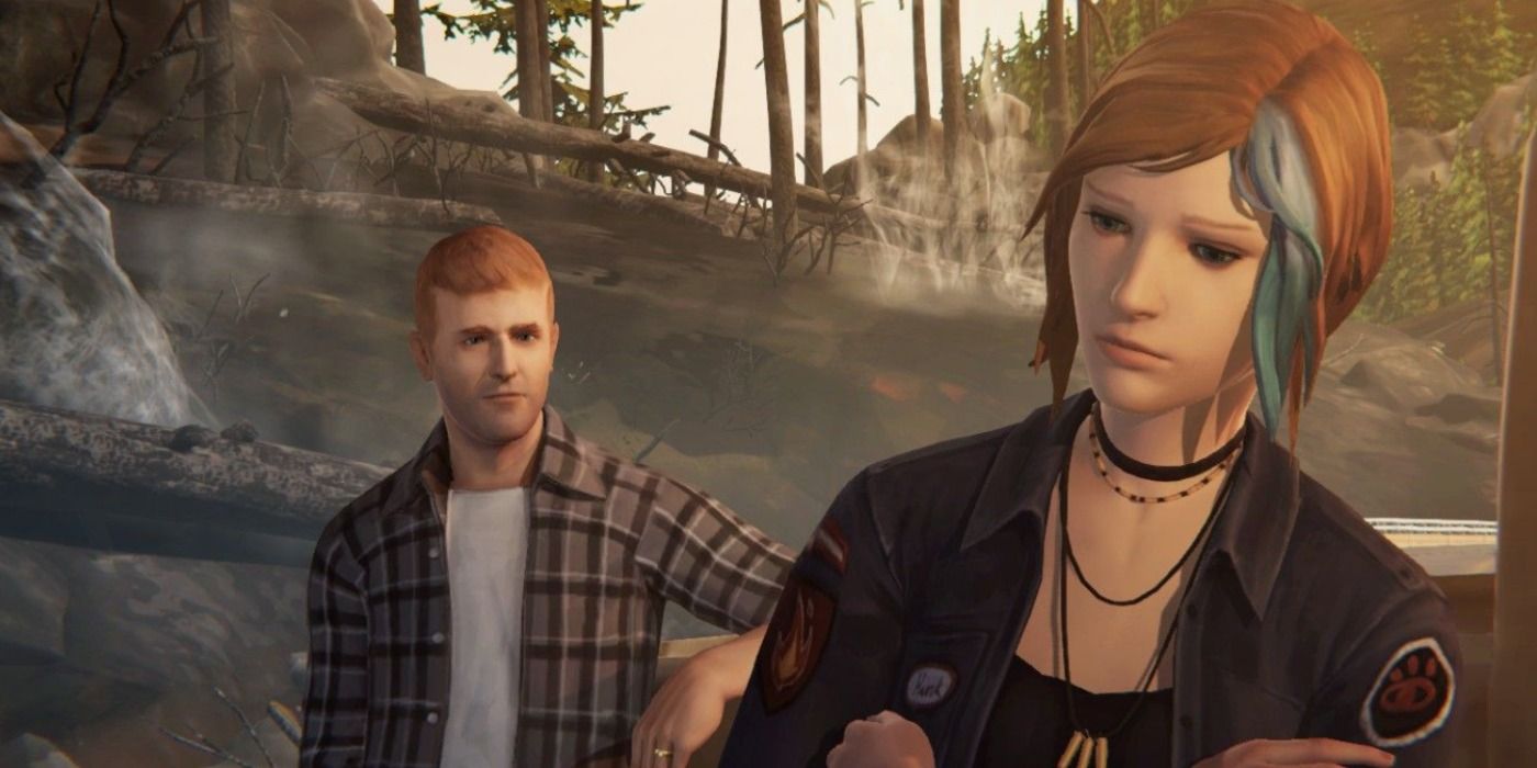 Chloe with William in Life is Strange: Before the Storm game