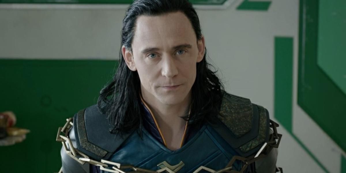 Loki chained and looking skeptical in Infinity War