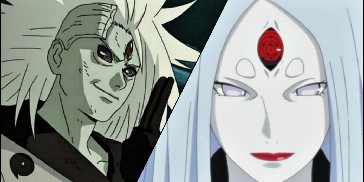 Madara and Kaguya in Naruto Shippuden