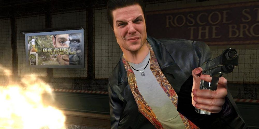 Max Payne 2001 game shoot dodge