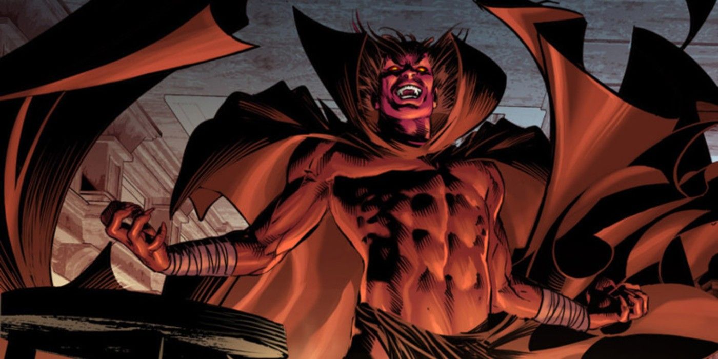 Mephisto in all his evil glory from Marvel Comics.