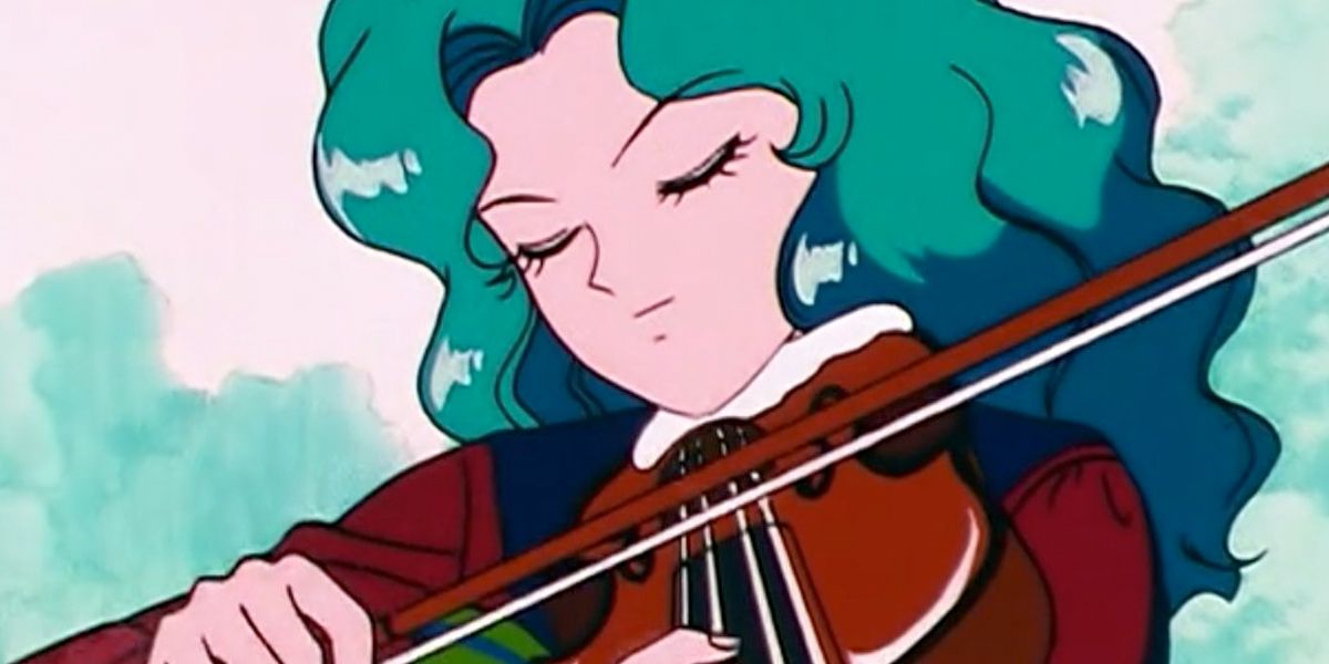 Michiru Sailor Neptune violin from Sailor Moon