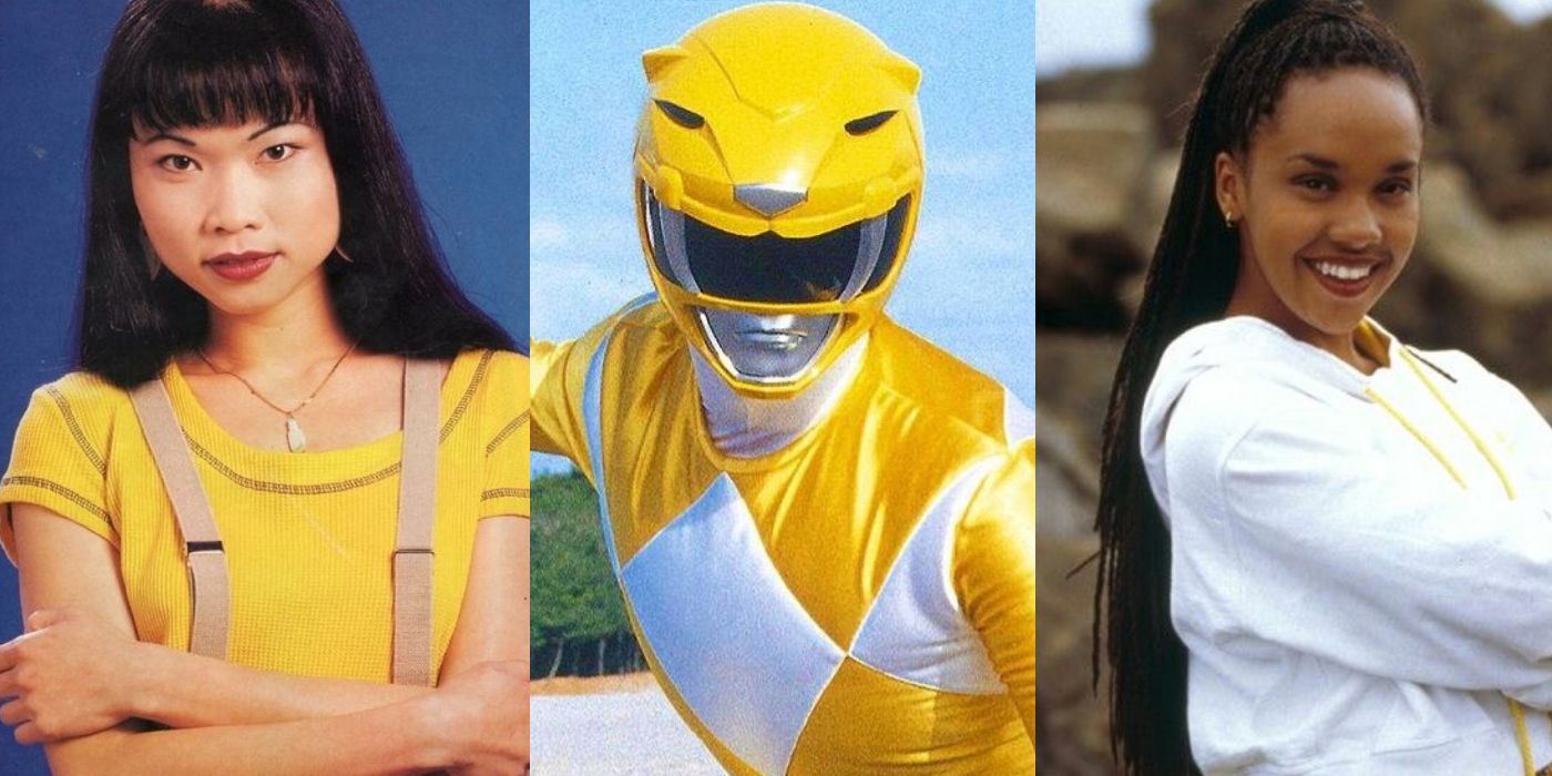 Mighty Morphin Power Rangers Yellow Ranger Trini And Aisha