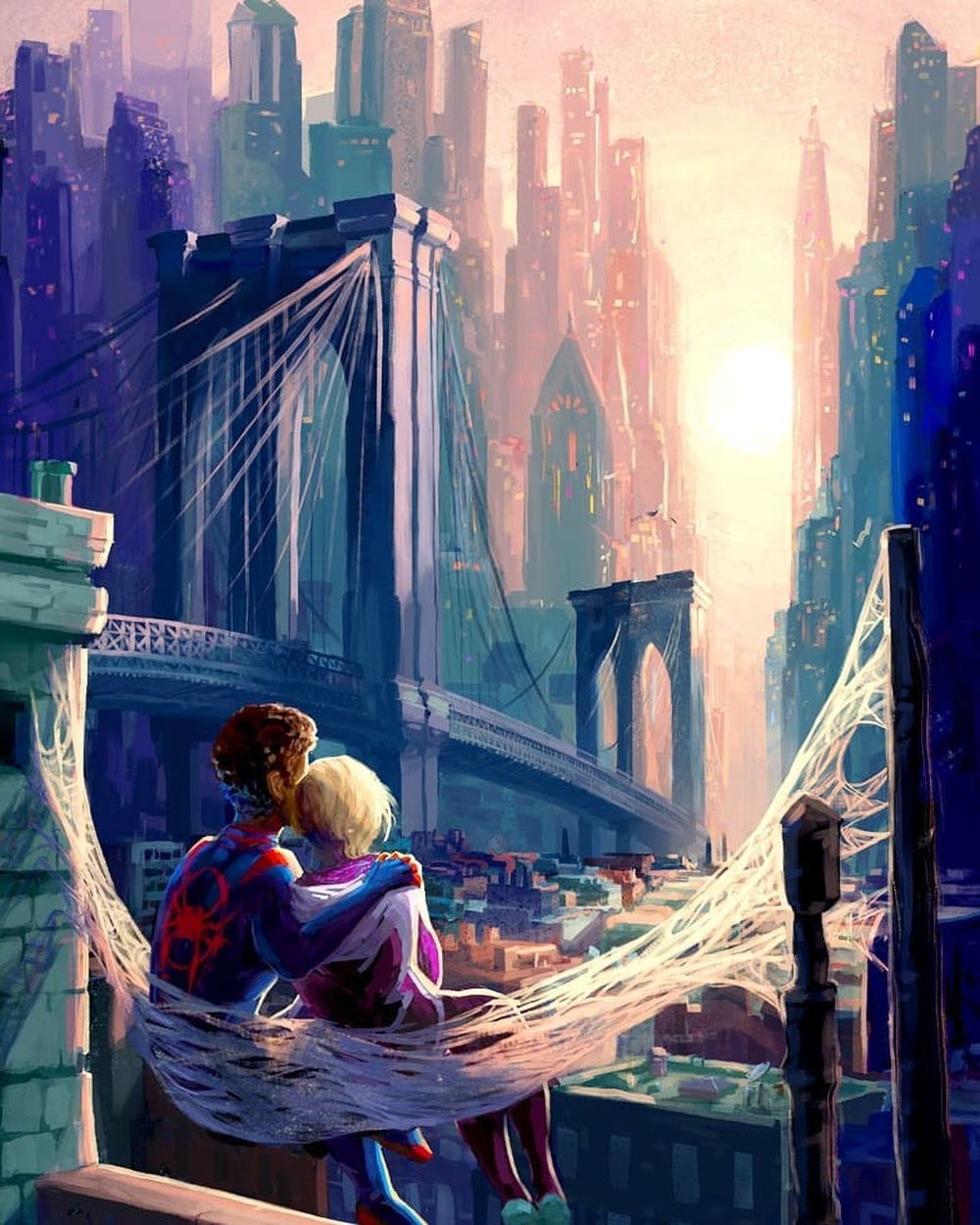 Spider-Man: 10 Spider-Gwen & Miles Morales Fan Art Pictures We Love