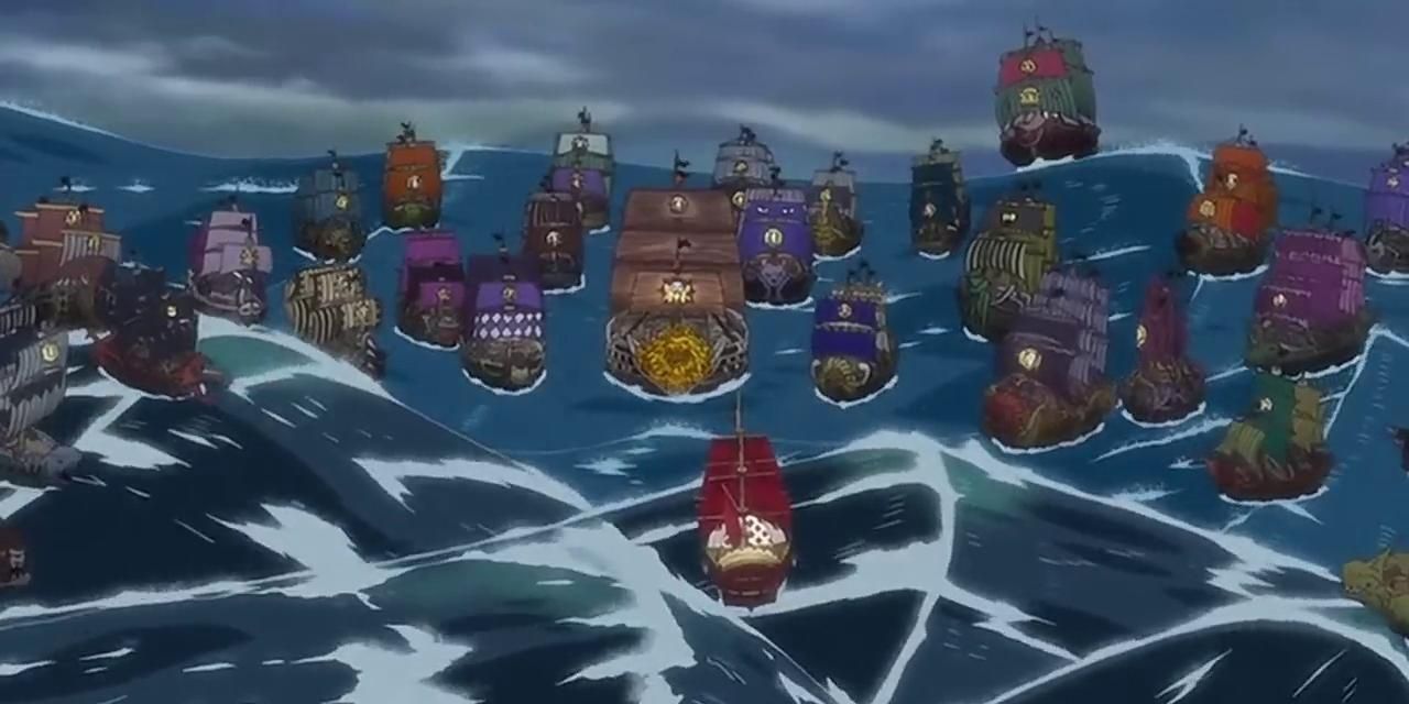 PIrate ship horde in One Piece