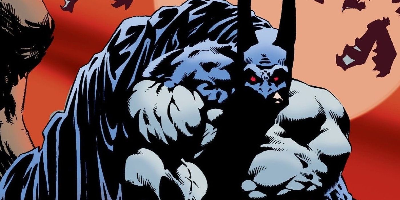 DC Comics' Batman as a vampire from Red Rain