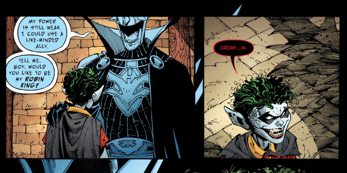 Dark Nights Death Metal Shows How the Robin King Begins