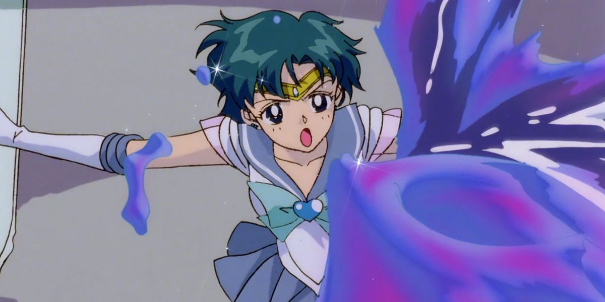 Sailor Mercury Attacking