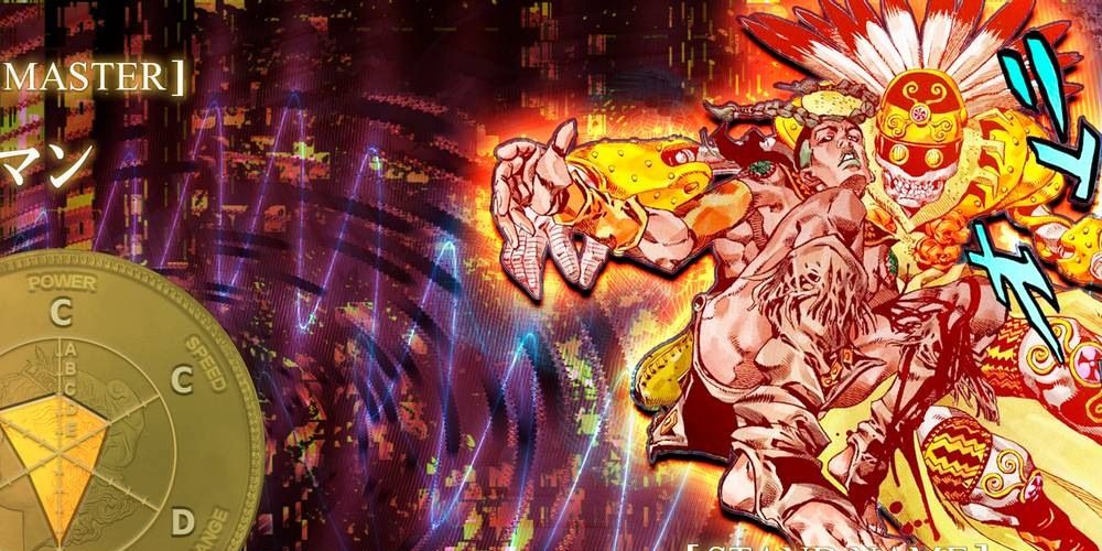 Sandman from Jojo's Bizarre Adventure: Steel Ball Run.