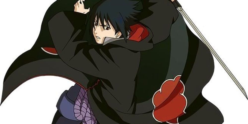 Sasuke in Akatsuki Outfit