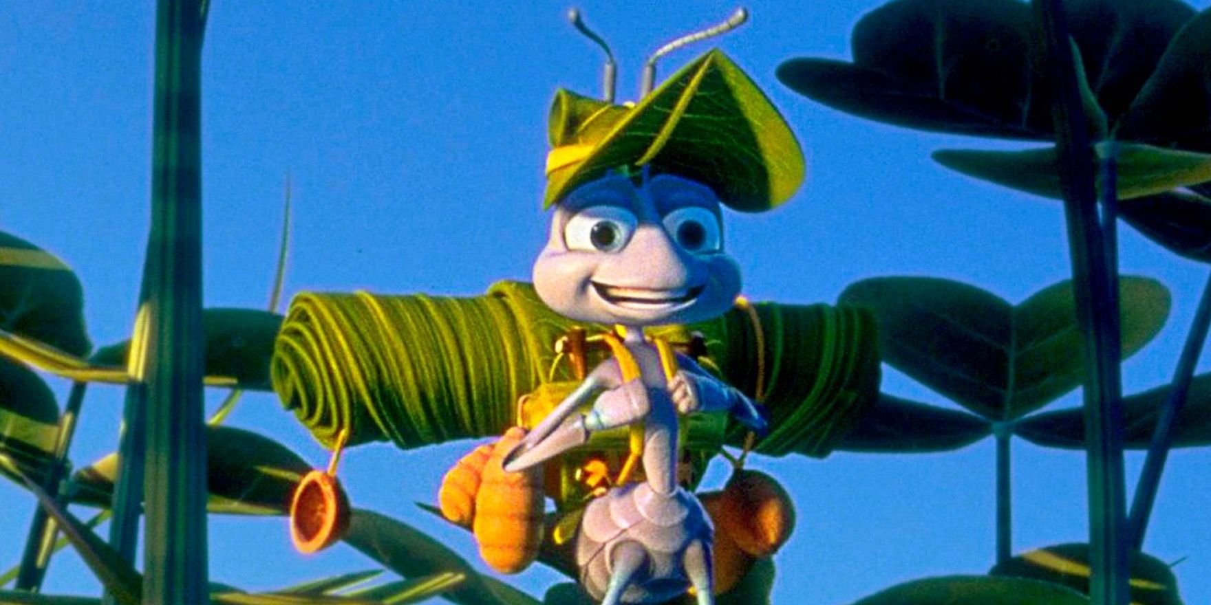 Flik Prepares To Leave On His Quest To Find Help Against The Grasshoppers In A Bug's Life