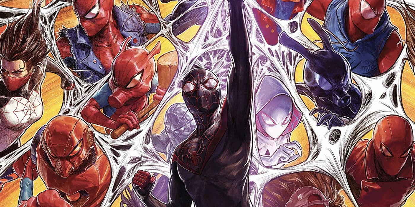 Miles Morales leads alternate versions of Spider-Man in Spider-Verse in Marvel Comics
