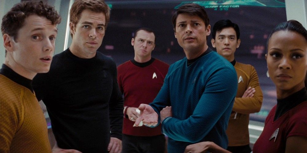 Cast from the 2009 reboot of Star Trek